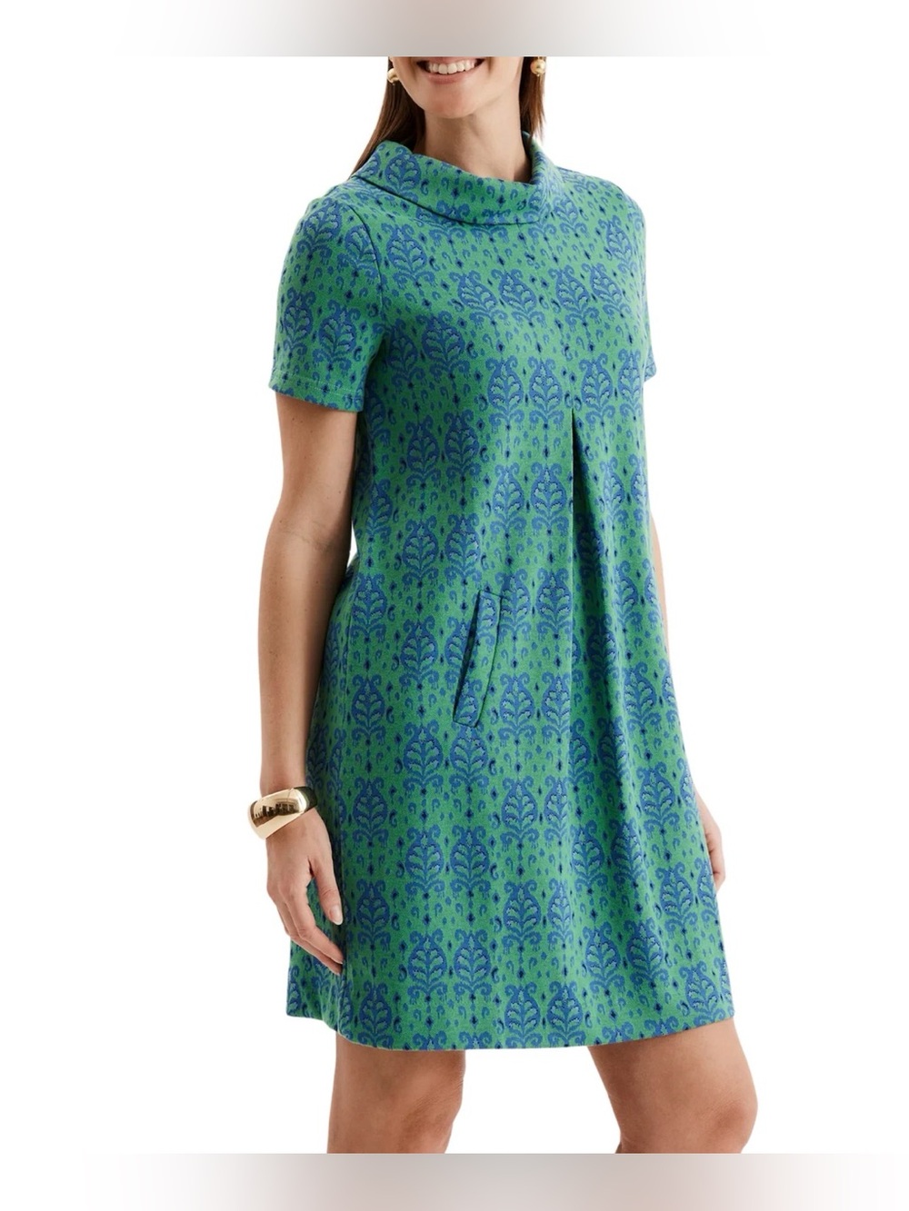 TYLER BOE Kristin Inverted Pleat Dress XL